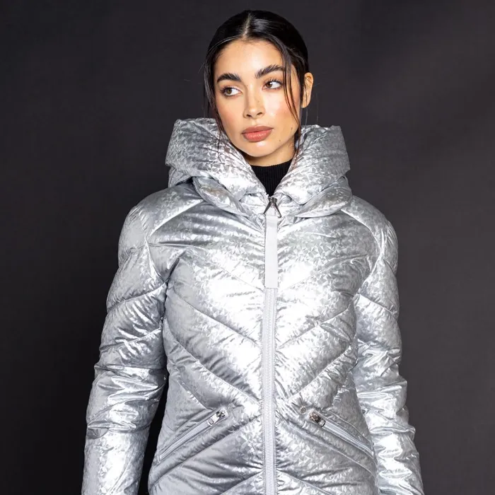 Dare 2b Insulated Jackets Dare 2b X Julien Macdonald 8211 Magisterial Insulated Jacket Platinum 8211 Women