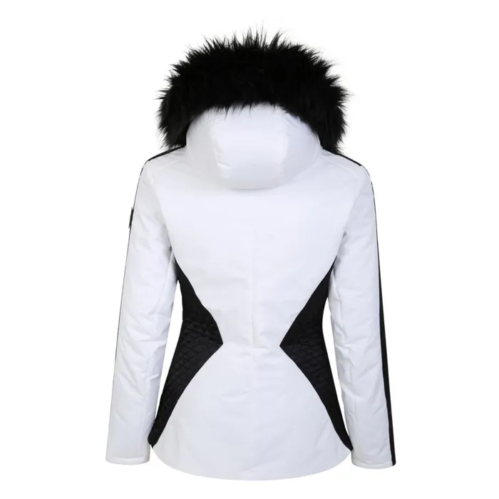 Dare 2b Insulated Jackets Julien Macdonald 8211 Mastery Ski Jacket White Black 8211 Women
