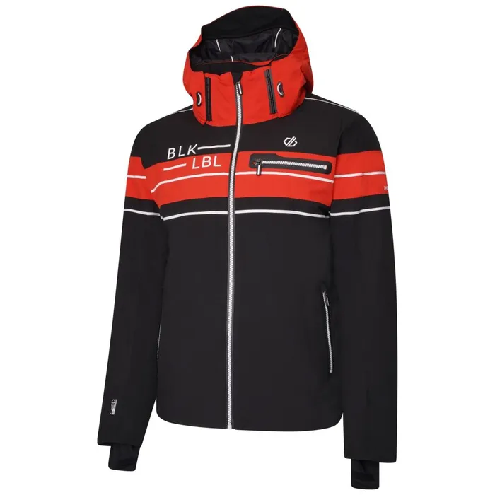Dare 2b Insulated Jackets Outlier II Ski Jacket Black Infrared 8211 Men