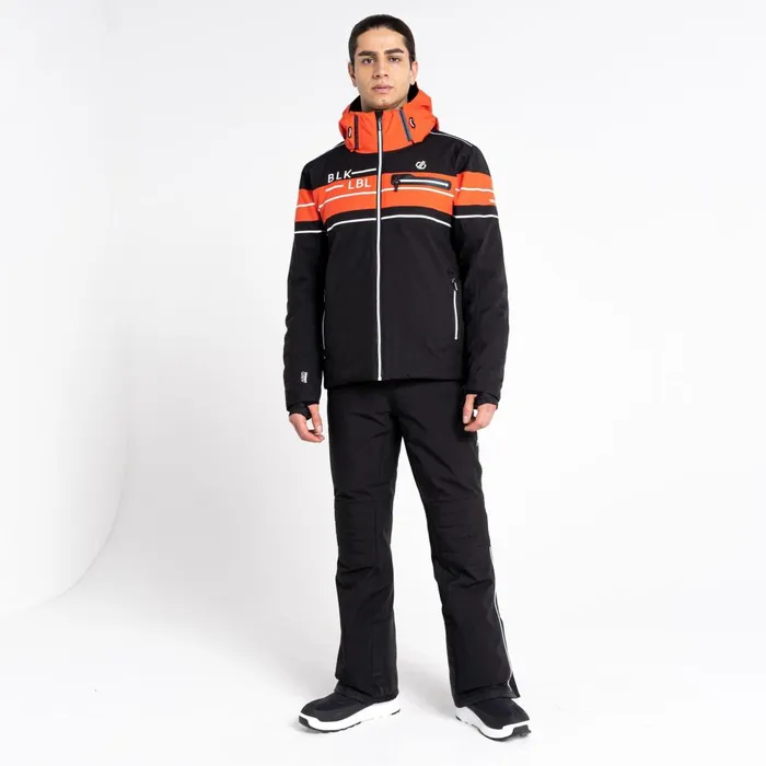 Dare 2b Insulated Jackets Outlier II Ski Jacket Black Infrared 8211 Men