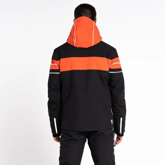 Dare 2b Insulated Jackets Outlier II Ski Jacket Black Infrared 8211 Men