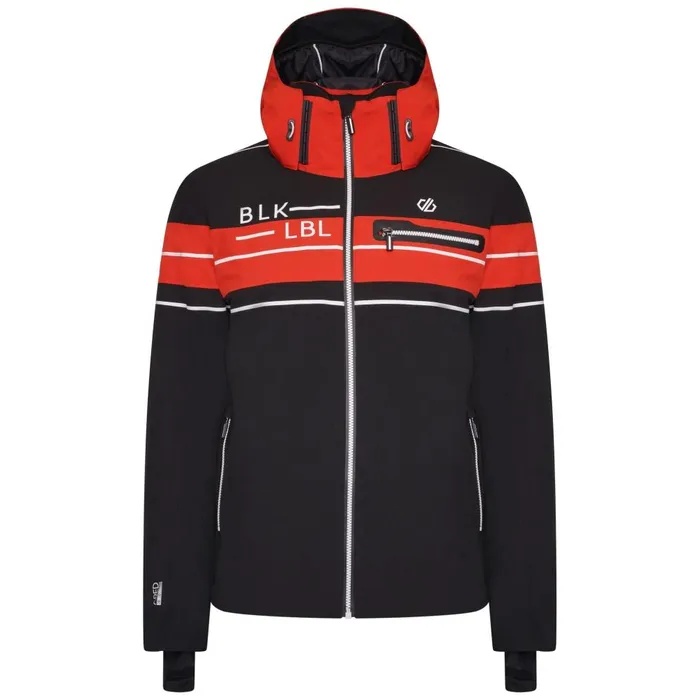 Dare 2b Insulated Jackets Outlier II Ski Jacket Black Infrared 8211 Men