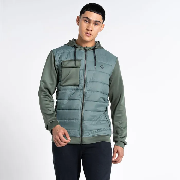 Dare 2b Insulated Jackets Sharp Hybrid Jacket Duck Green 8211 Men