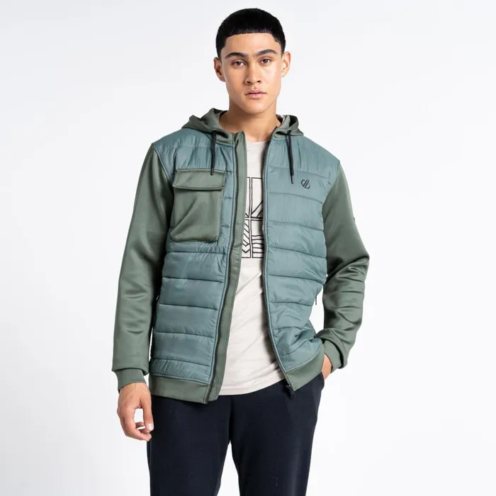 Dare 2b Insulated Jackets Sharp Hybrid Jacket Duck Green 8211 Men