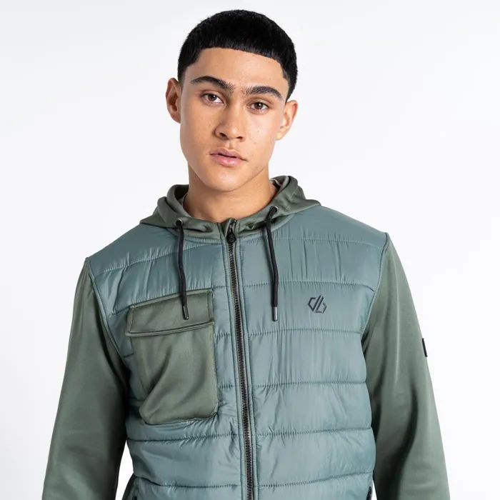 Dare 2b Insulated Jackets Sharp Hybrid Jacket Duck Green 8211 Men