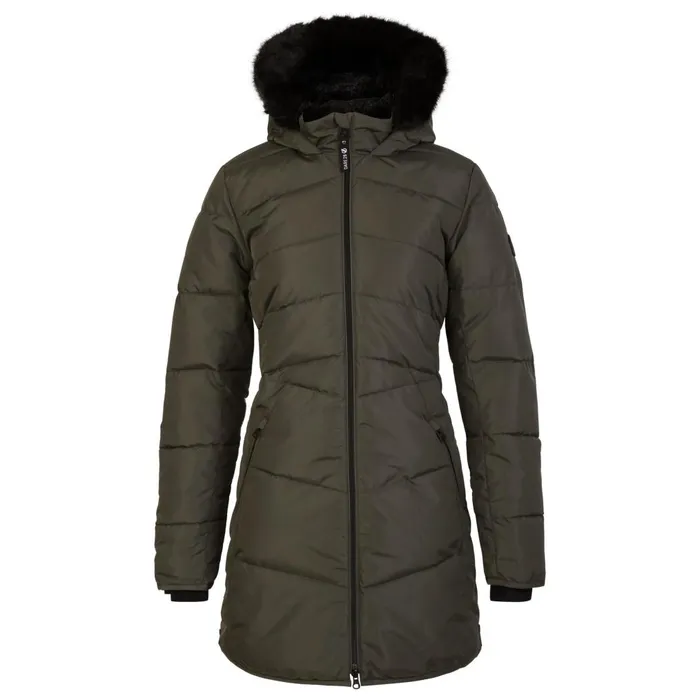 Dare 2b Insulated Jackets Striking III Mid Length Padded Jacket Green Lichen 8211 Women