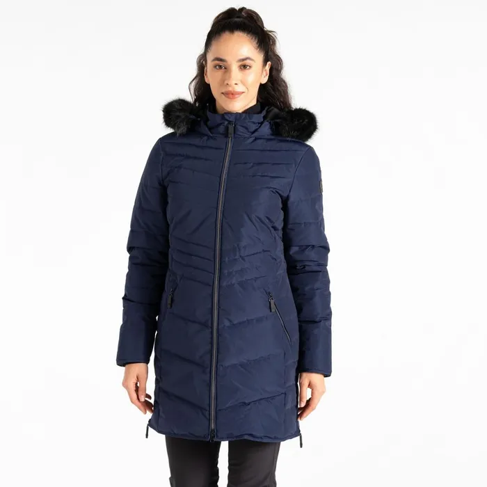 Dare 2b Insulated Jackets Striking IV Jacket Peacoat Blue 8211 Women