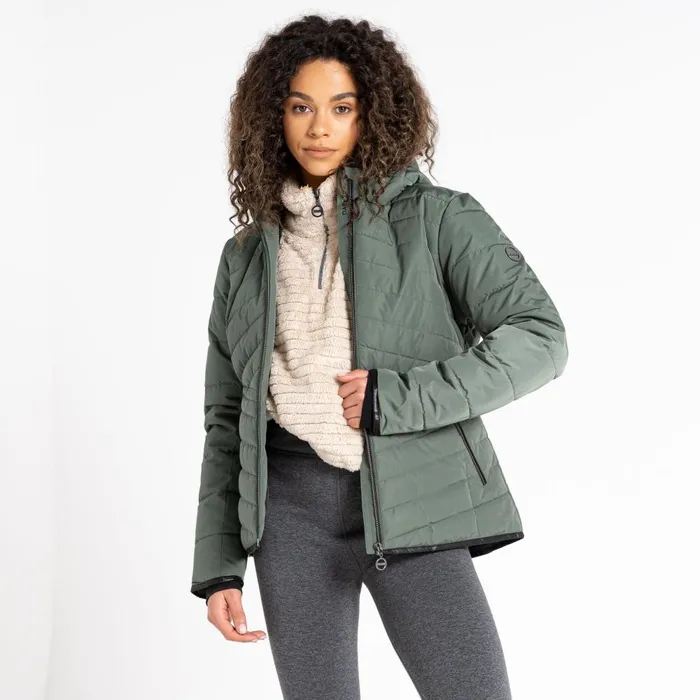 Dare 2b Insulated Jackets Striking Padded Jacket Duck Green 8211 Women