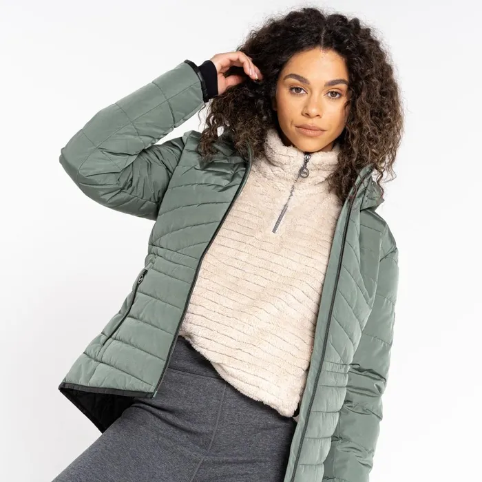 Dare 2b Insulated Jackets Striking Padded Jacket Duck Green 8211 Women