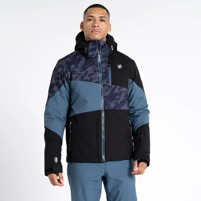 Dare 2b Insulated Jackets Supernova II Ski Jacket Black Camo 8211 Men