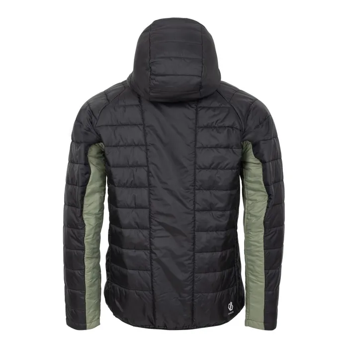 Dare 2b Insulated Jackets Touring II Baffled Jacket Black Olivine Green 8211 Men