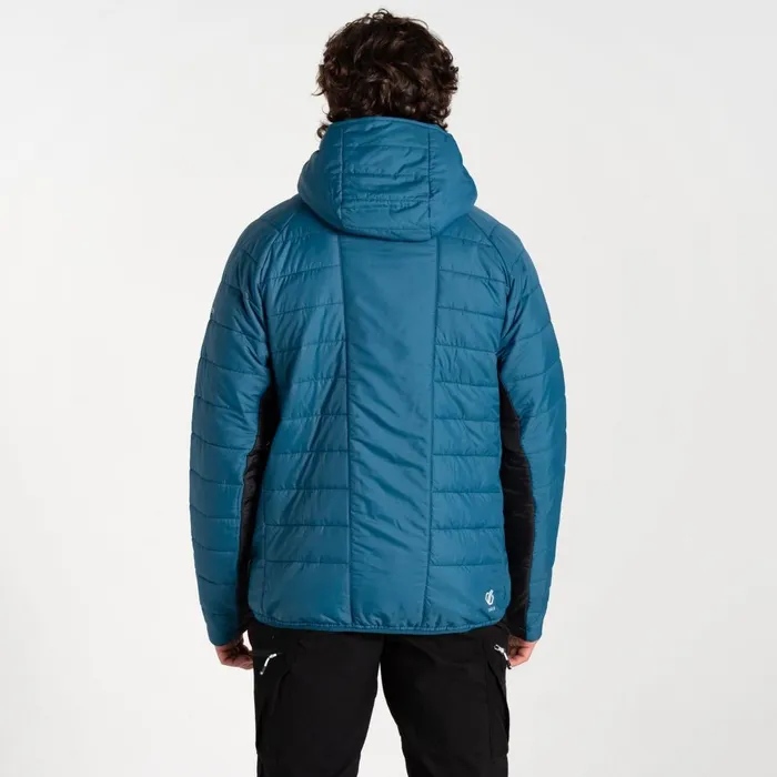 Dare 2b Insulated Jackets Touring II Baffled Jacket Kingfisher Blue Black 8211 Men