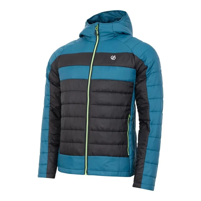 Dare 2b Insulated Jackets Touring II Baffled Jacket Kingfisher Blue Black 8211 Men