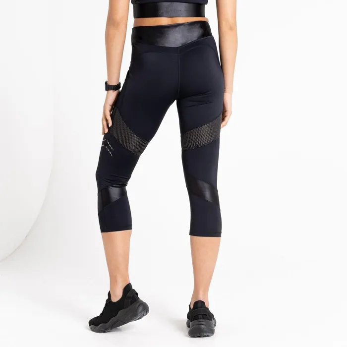 Dare 2b Leggings Born To Shine Recycled Lightweight 34 Leggings Black 8211 Women