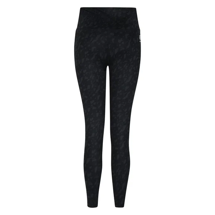 Dare 2b Leggings Influential 78 Gym Leggings Black Leaf Flow Print 8211 Women