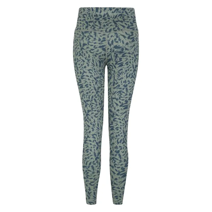 Dare 2b Leggings Influential 78 Gym Leggings Lilypad Green Animal Print 8211 Women