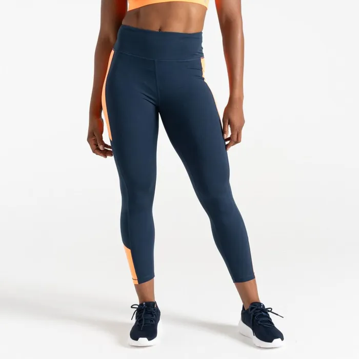Dare 2b Leggings Move II Leggings Moonlight Denim Orange 8211 Women