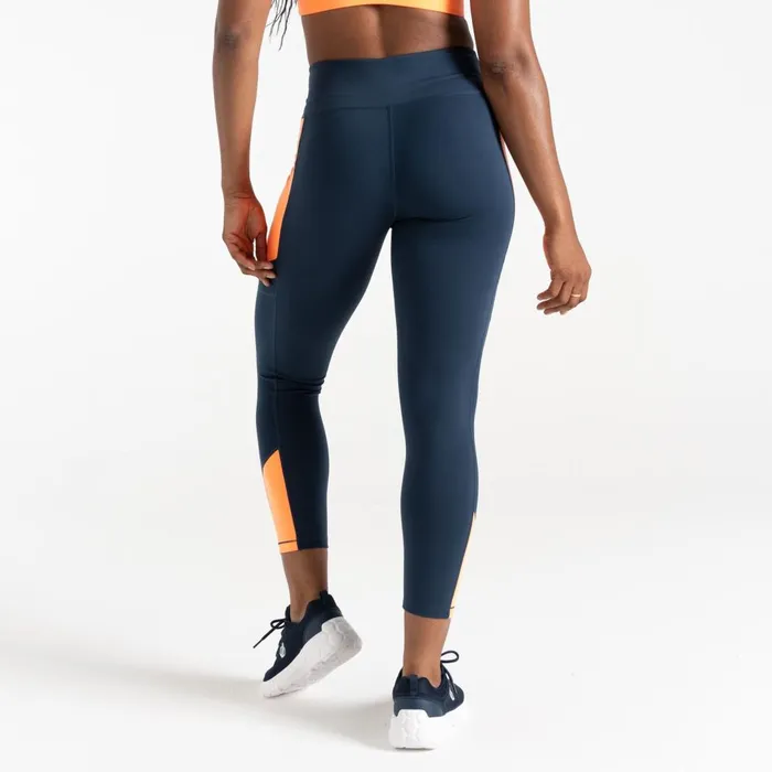 Dare 2b Leggings Move II Leggings Moonlight Denim Orange 8211 Women