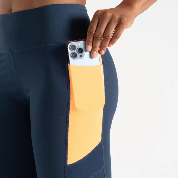 Dare 2b Leggings Move II Leggings Moonlight Denim Orange 8211 Women