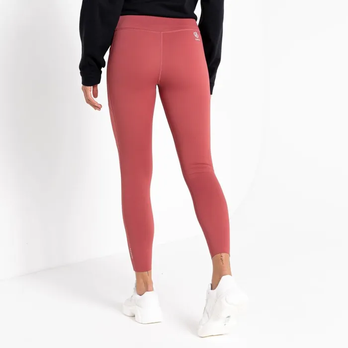 Dare 2b Leggings Power HighWaisted Leggings Earth Rose 8211 Women