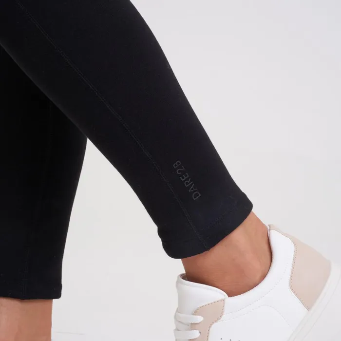 Dare 2b Leggings Sleek Fleece Backed Leggings Black 8211 Women