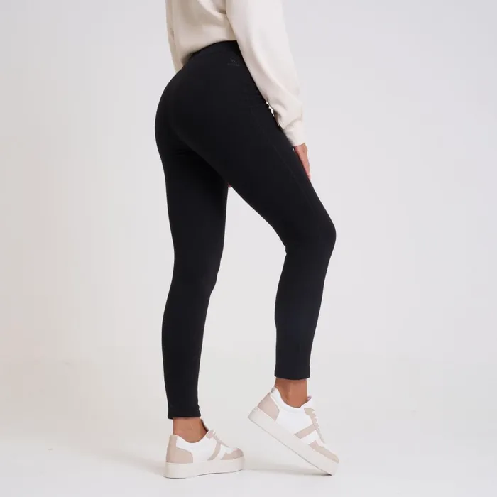 Dare 2b Leggings Sleek Fleece Backed Leggings Black 8211 Women