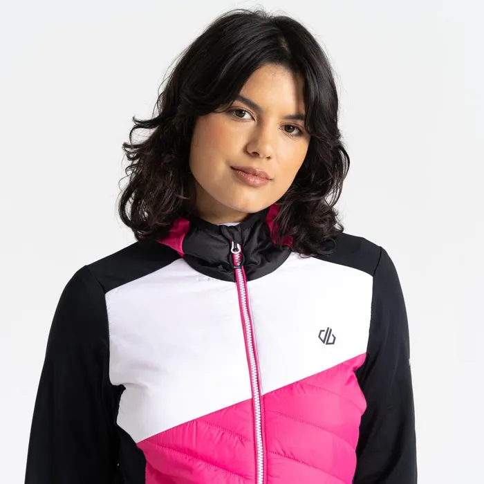 Dare 2b Lightweight Jackets Ascending Hybrid Pure Pink White 8211 Women