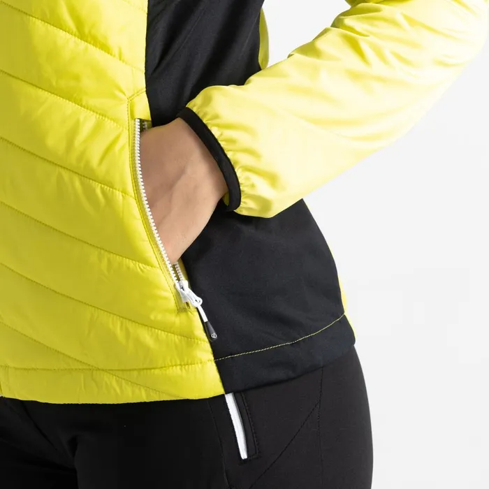 Dare 2b Lightweight Jackets Ascending Hybrid Yellow Plum 8211 Women