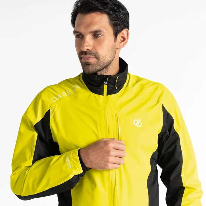 Dare 2b Lightweight Jackets Mediant II Jacket Neon Spring Black 8211 Men
