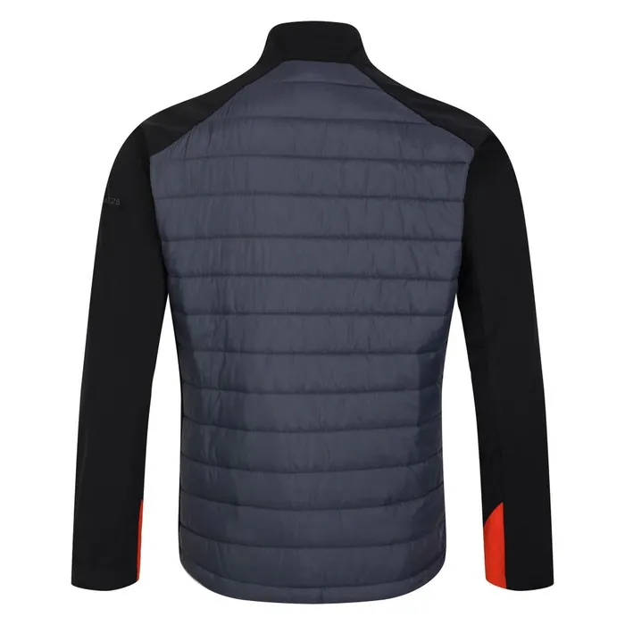 Dare 2b Lightweight Jackets Mountaineer Hybrid Jacket Black Ebony Grey 8211 Men