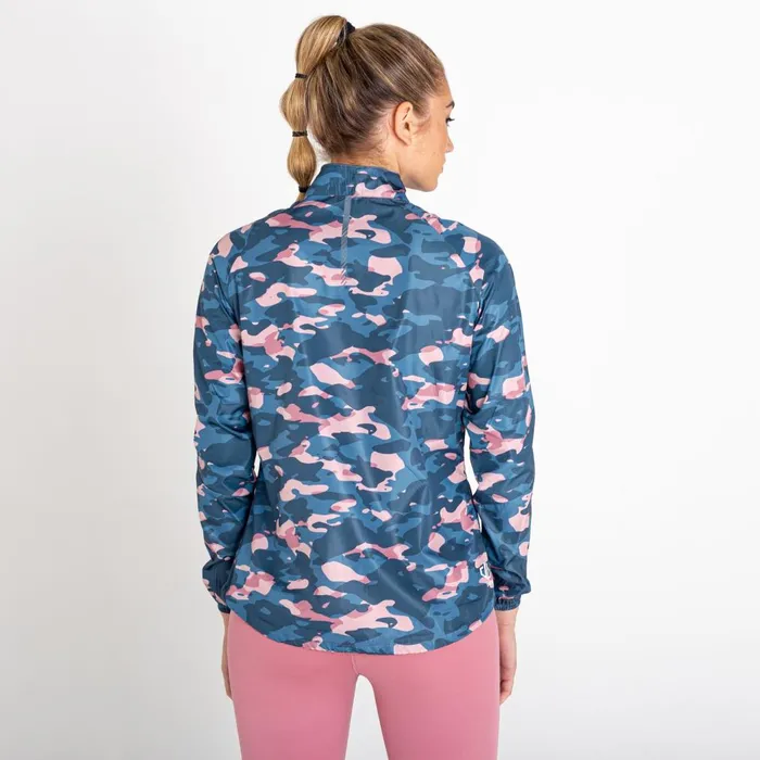 Dare 2b Lightweight Jackets Resilient II Lightweight Windshell Powder Pink Camo 8211 Women