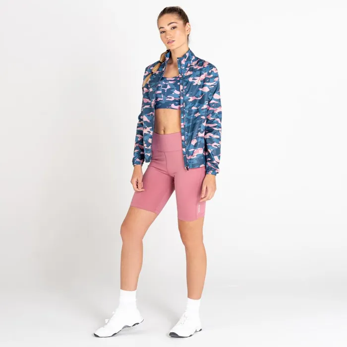 Dare 2b Lightweight Jackets Resilient II Lightweight Windshell Powder Pink Camo 8211 Women