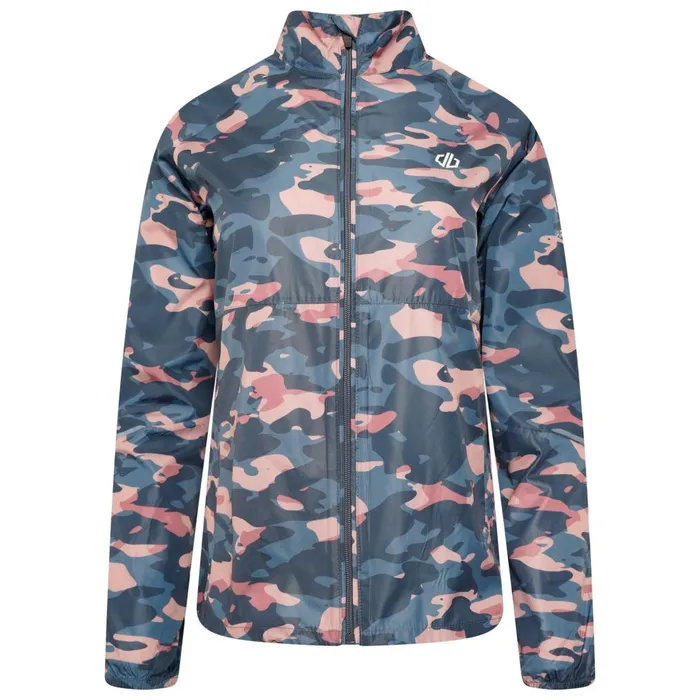 Dare 2b Lightweight Jackets Resilient II Lightweight Windshell Powder Pink Camo 8211 Women
