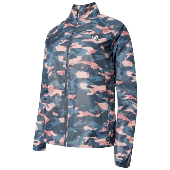 Dare 2b Lightweight Jackets Resilient II Lightweight Windshell Powder Pink Camo 8211 Women