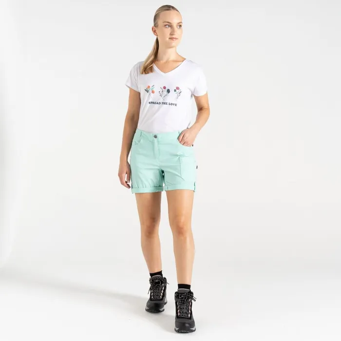 Dare 2b Shorts Melodic II Lightweight Shorts Mint Green 8211 Women