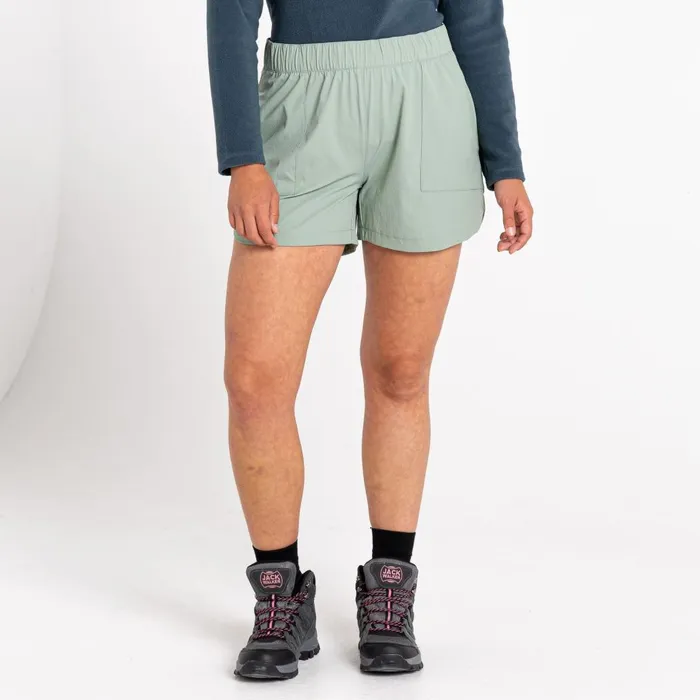 Dare 2b Shorts Rapport Lightweight Walking Shorts Lilypad Green 8211 Women