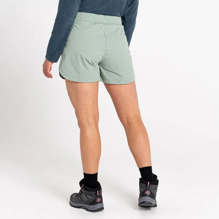 Dare 2b Shorts Rapport Lightweight Walking Shorts Lilypad Green 8211 Women