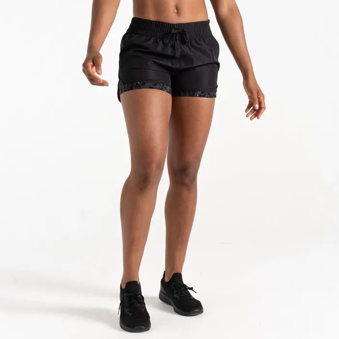 Dare 2b Shorts Sprint Up 2in1 Shorts Black Dash Animal Print 8211 Women