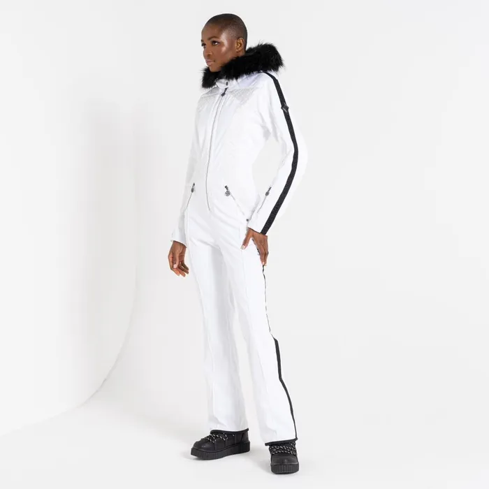 Dare 2b Ski Jacket Julien Macdonald 8211 Supremacy Snowsuit White 8211 Women