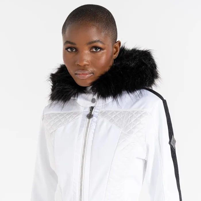 Dare 2b Ski Jacket Julien Macdonald 8211 Supremacy Snowsuit White 8211 Women