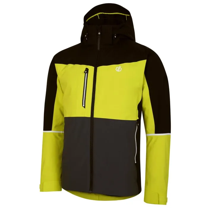 Dare 2b Ski Jackets Eagle Ski Jacket Neon Yellow Black 8211 Men