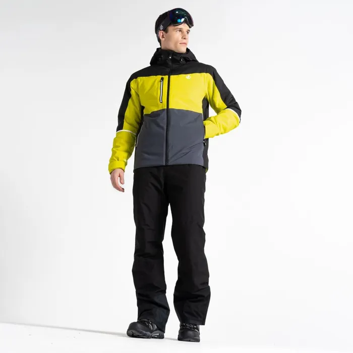 Dare 2b Ski Jackets Eagle Ski Jacket Neon Yellow Black 8211 Men