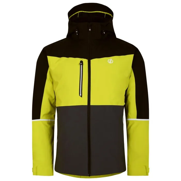 Dare 2b Ski Jackets Eagle Ski Jacket Neon Yellow Black 8211 Men