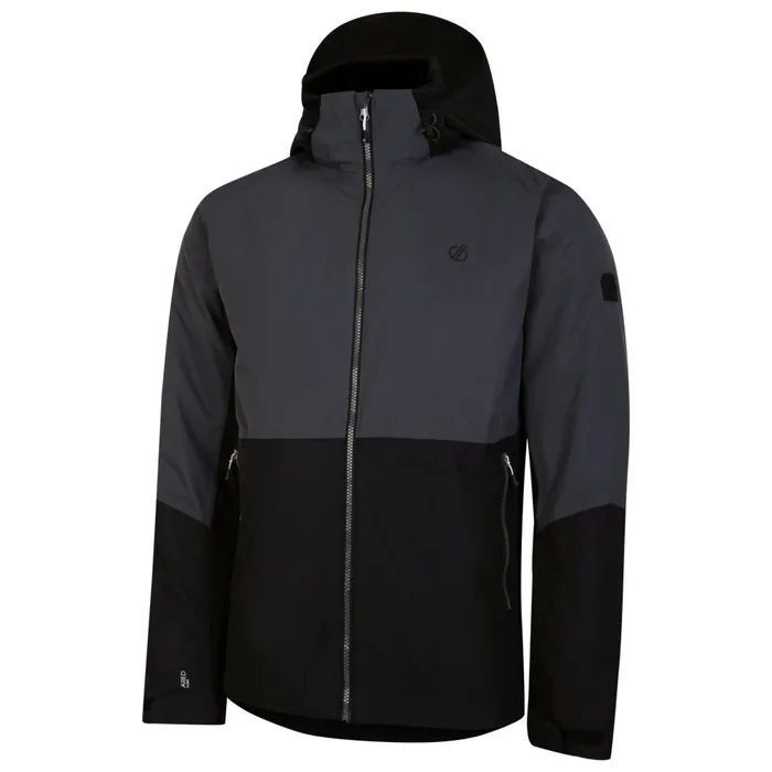 Dare 2b Ski Jackets Precision Ski Jacket Black Ebony Grey 8211 Men