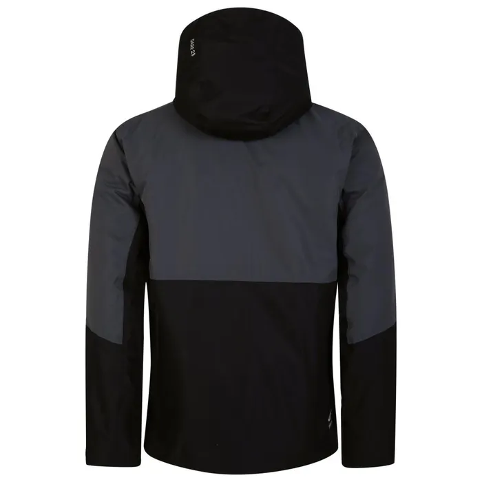 Dare 2b Ski Jackets Precision Ski Jacket Black Ebony Grey 8211 Men