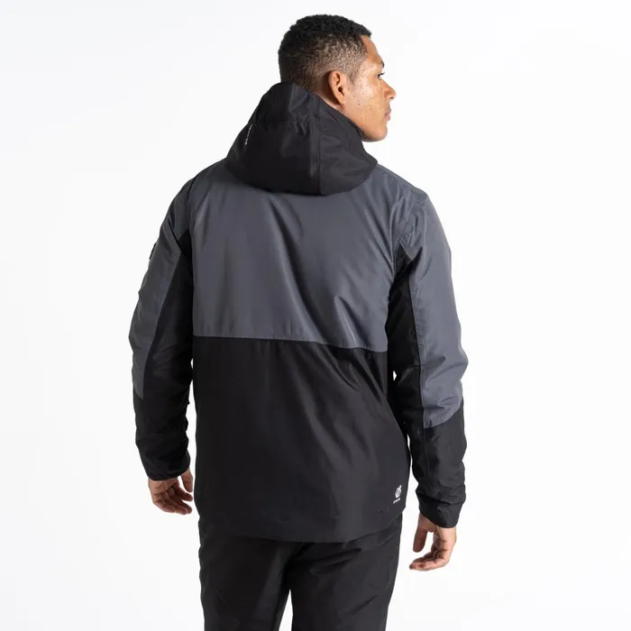 Dare 2b Ski Jackets Precision Ski Jacket Black Ebony Grey 8211 Men
