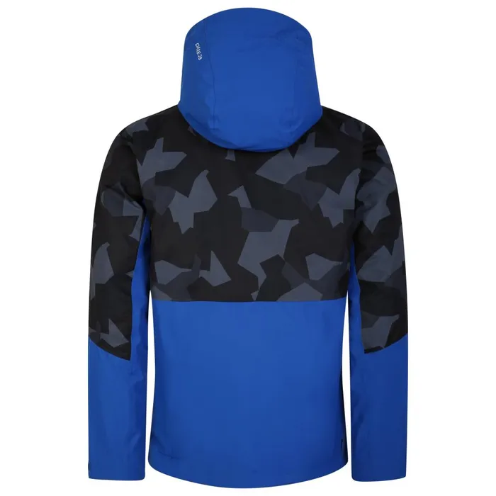 Dare 2b Ski Jackets Precision Ski Jacket Blue Black Geo 8211 Men