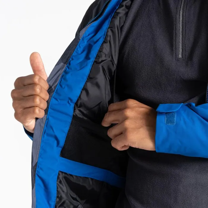 Dare 2b Ski Jackets Precision Ski Jacket Blue Black Geo 8211 Men