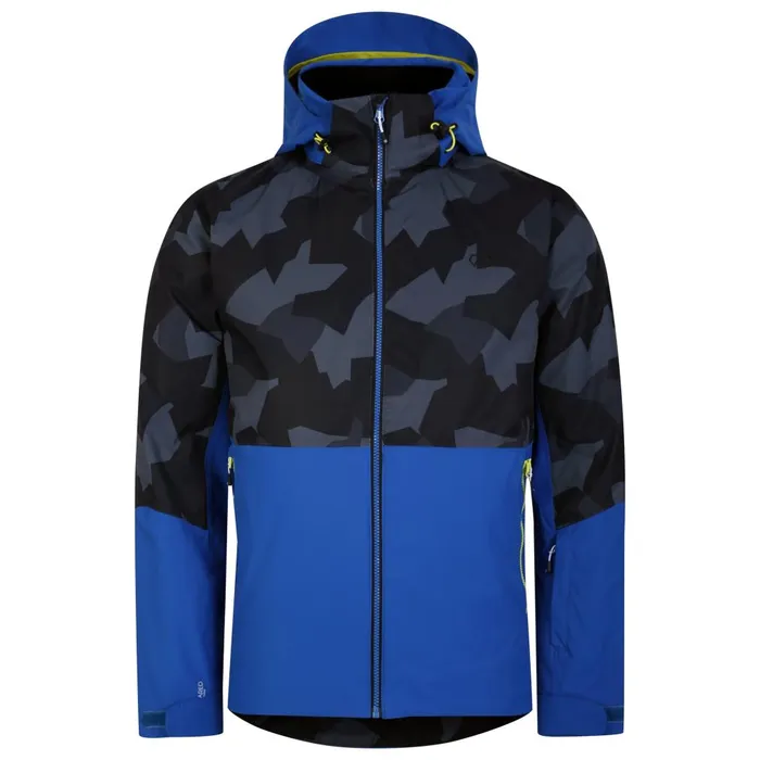 Dare 2b Ski Jackets Precision Ski Jacket Blue Black Geo 8211 Men