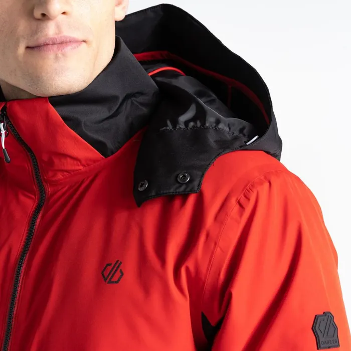 Dare 2b Ski Jackets Precision Ski Jacket Danger Red Black 8211 Men